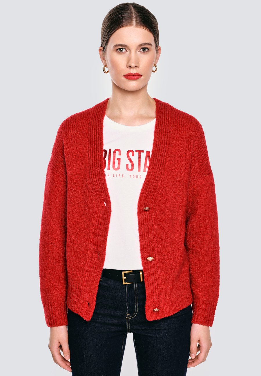 Кардиган Big Star Cardigan, Rot/Red
Кардиган Big Star Cardigan, Rot/Red
