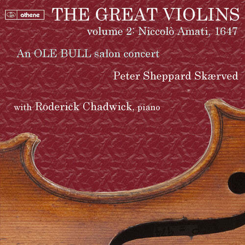 CD диск Augundsson, T. / Chadwick, Roderick: Great Violins: Niccol0 Amati 1647 Vol. 1
CD диск Augundsson, T. / Chadwick, Roderick: Great Violins: Niccol0 Amati 1647 Vol. 1