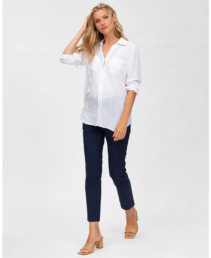 Брюки Elwood прямого облегающего кроя для беременных, суперэластичные PIETRO BRUNELLI MATERNITY, синий
Брюки Elwood прямого облегающего кроя для беременных, суперэластичные PIETRO BRUNELLI MATERNITY, синий