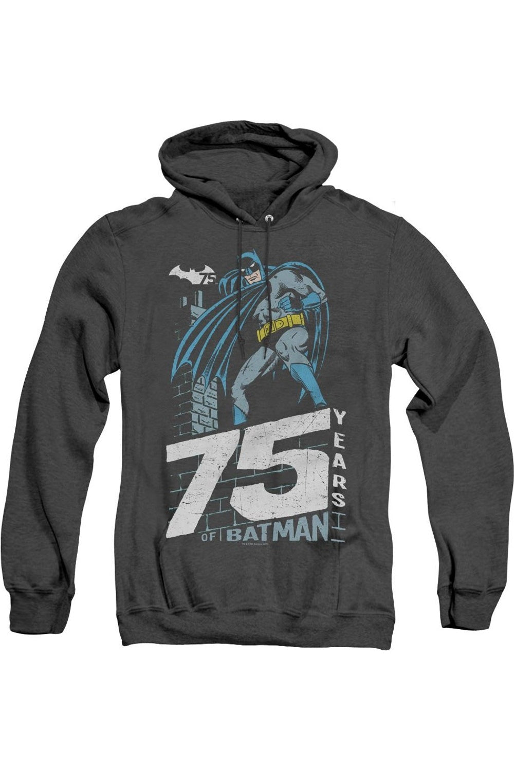 Толстовка с капюшоном Batman Rooftop для взрослых Heather Gildan, черный
Толстовка с капюшоном Batman Rooftop для взрослых Heather Gildan, черный