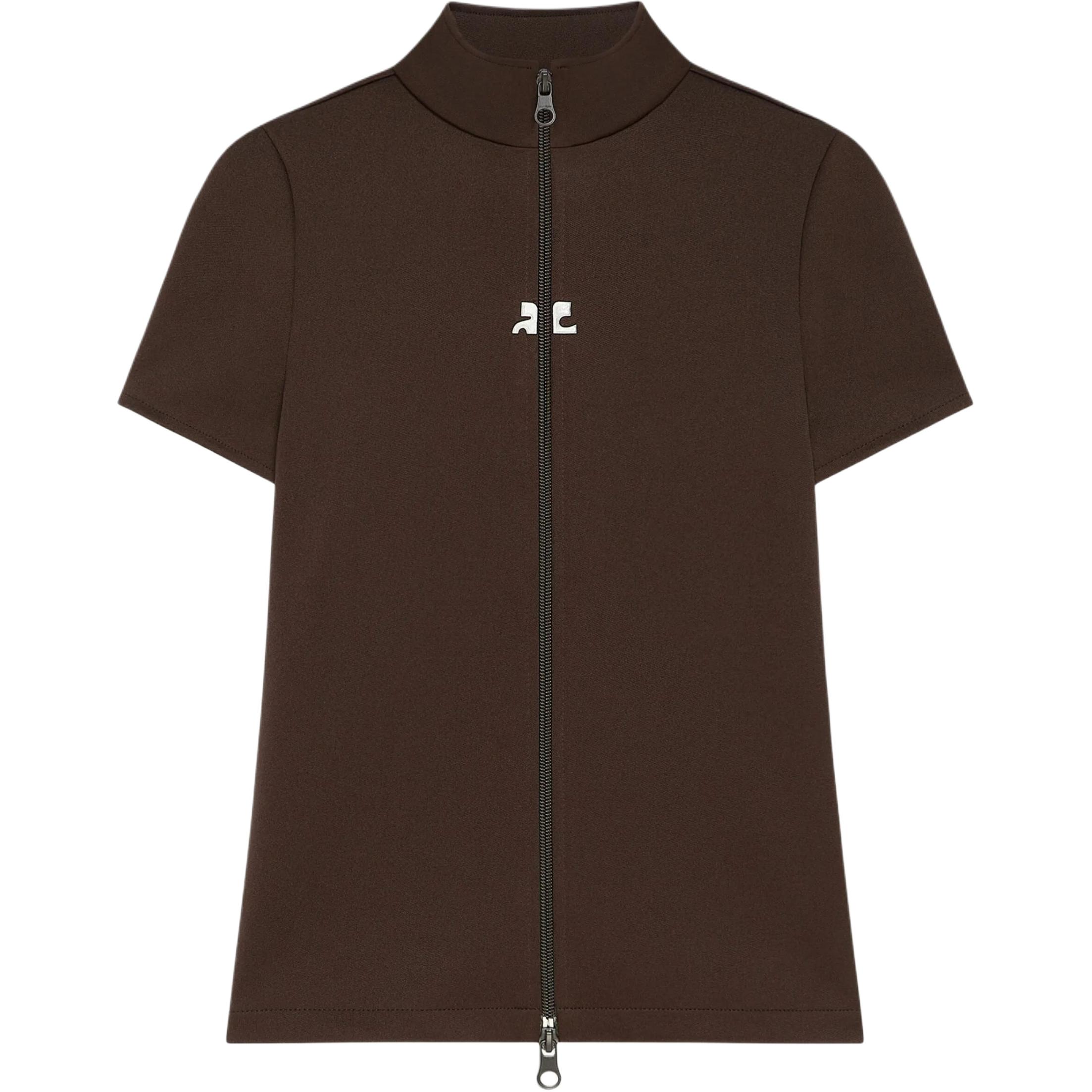 Куртка-толстовка Courrèges Interlock на молнии COURREGES, коричневый
Куртка-толстовка Courrèges Interlock на молнии COURREGES, коричневый