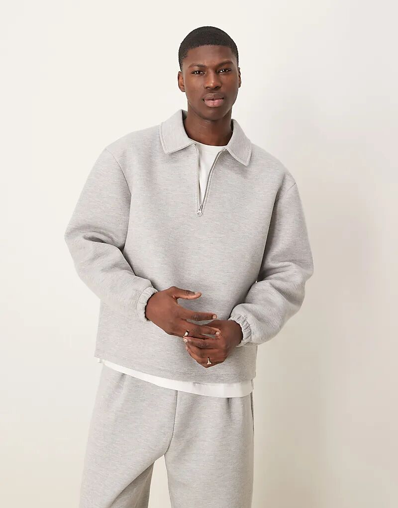 Толстовка ASOS DESIGN из плотной ткани с объемным воротником и фиксированным подолом, цвет: серый меланж
Толстовка ASOS DESIGN из плотной ткани с объемным воротником и фиксированным подолом, цвет: серый меланж