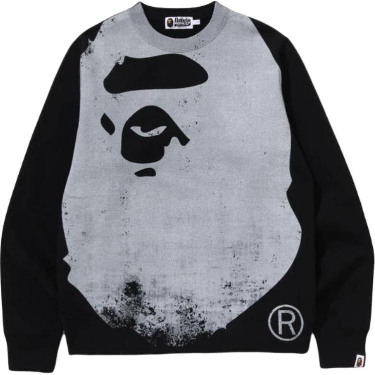 Faded printed Sweater A BATHING APE, черный
Faded printed Sweater A BATHING APE, черный