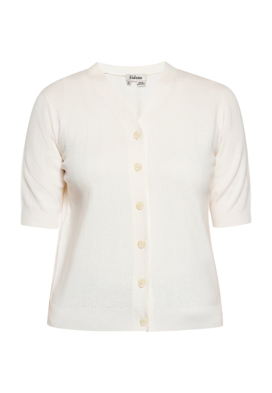 Кардиган usha CO-BRANDED WITH SIDONA, Wollweiss/White
Кардиган usha CO-BRANDED WITH SIDONA, Wollweiss/White