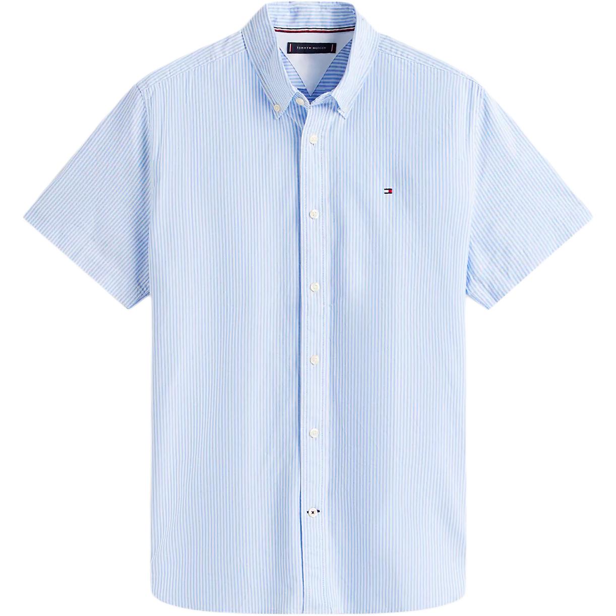 Футболка мужская синяя в белую полоску Tommy Hilfiger
Футболка мужская синяя в белую полоску Tommy Hilfiger
