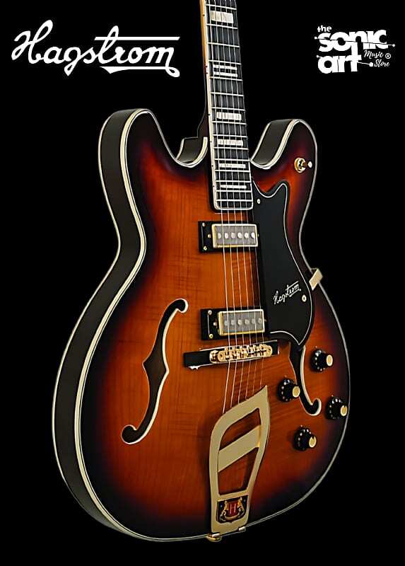 Электрогитара Hagstrom '67 Viking II Electric Guitar in Stunning Vintage Sunburst
Электрогитара Hagstrom '67 Viking II Electric Guitar in Stunning Vintage Sunburst