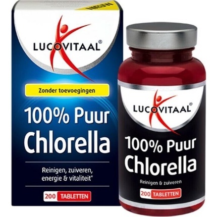 Хлорелла 100% чистая - 200 таблеток Lucovitaal
Хлорелла 100% чистая - 200 таблеток Lucovitaal