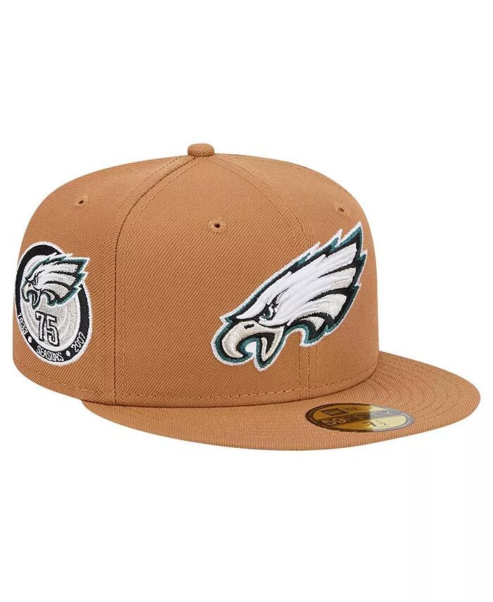 Мужская светло-коричневая приталенная шляпа Philadelphia Eagles Color Pack 59FIFTY с боковой нашивкой New Era, бежевый
Мужская светло-коричневая приталенная шляпа Philadelphia Eagles Color Pack 59FIFTY с боковой нашивкой New Era, бежевый