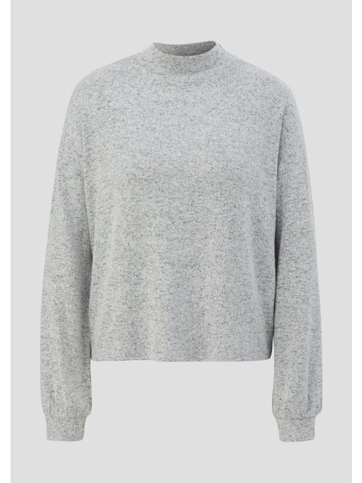 QS Лонгслив цвета 9400_серый меланж
QS Лонгслив цвета 9400_серый меланж