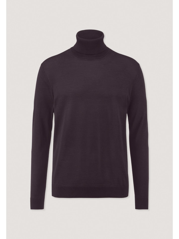 Вязаный свитер с высоким воротом в ежевичном цвете Hessnatur
Вязаный свитер с высоким воротом в ежевичном цвете Hessnatur