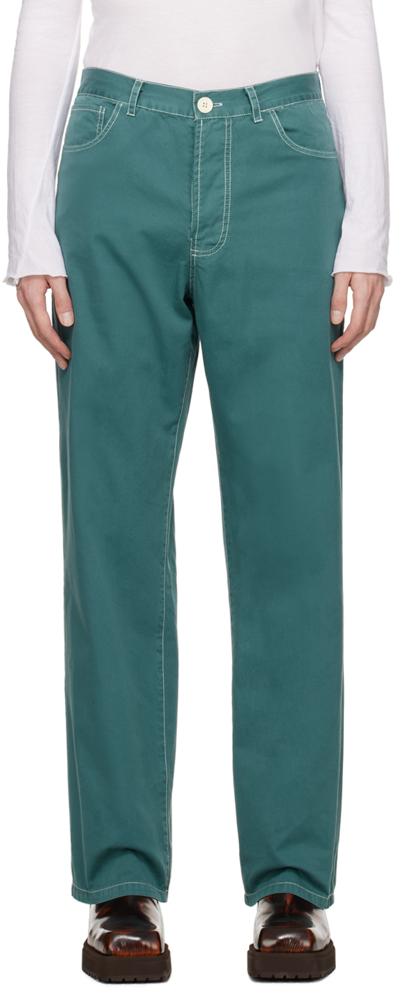 Синие крашеные джинсы Edward Cuming
Синие крашеные джинсы Edward Cuming