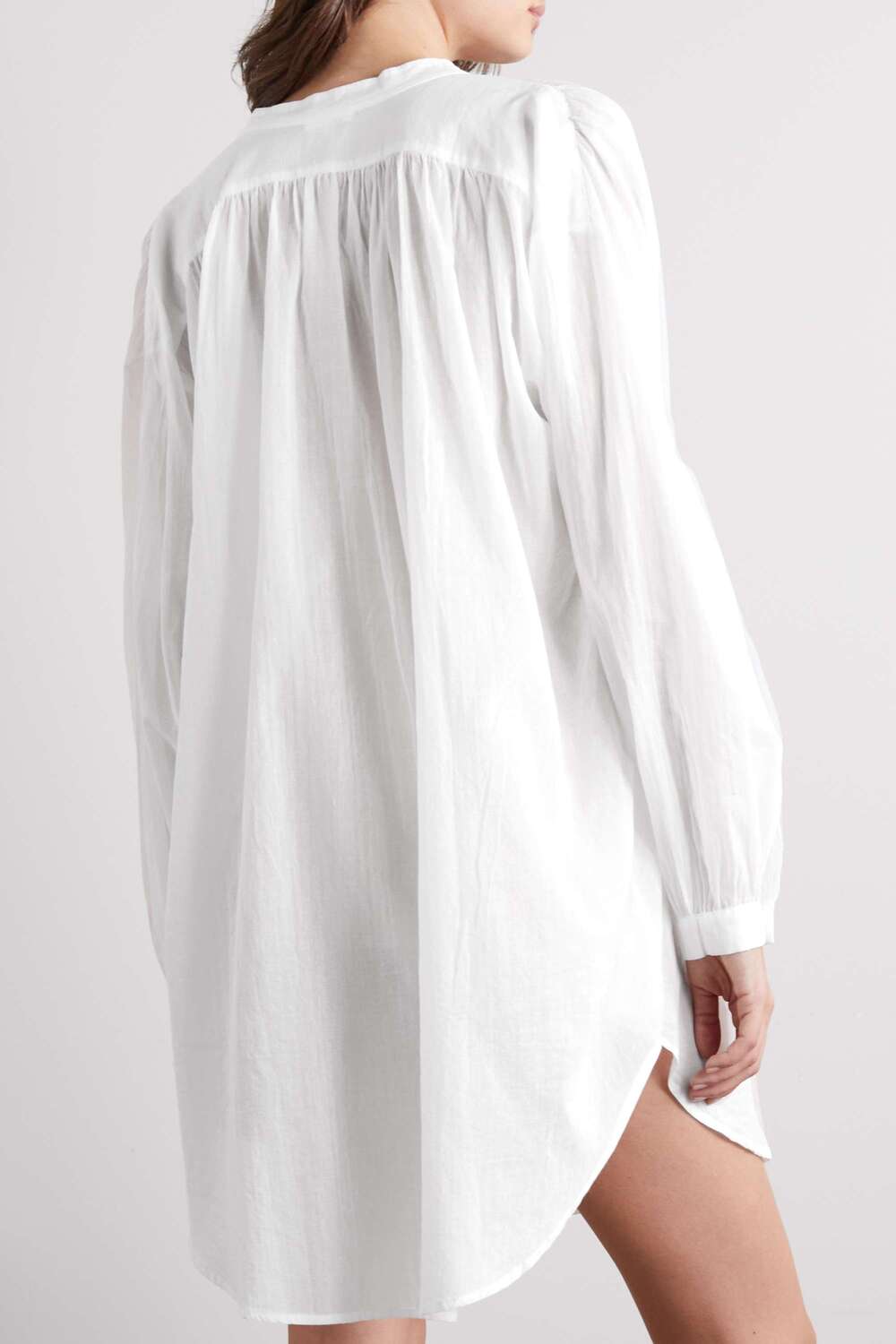 SKIN кафтан оверсайз Brea из органического хлопка с вуалью, белый
SKIN кафтан оверсайз Brea из органического хлопка с вуалью, белый