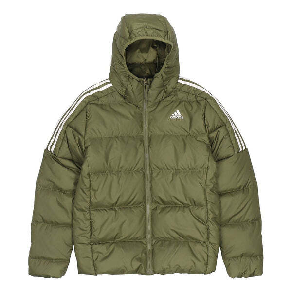 Пуховик Men's adidas Ess Mid D H Jkt Stay Warm Sports Hooded Down Jacket Olive, зеленый
Пуховик Men's adidas Ess Mid D H Jkt Stay Warm Sports Hooded Down Jacket Olive, зеленый