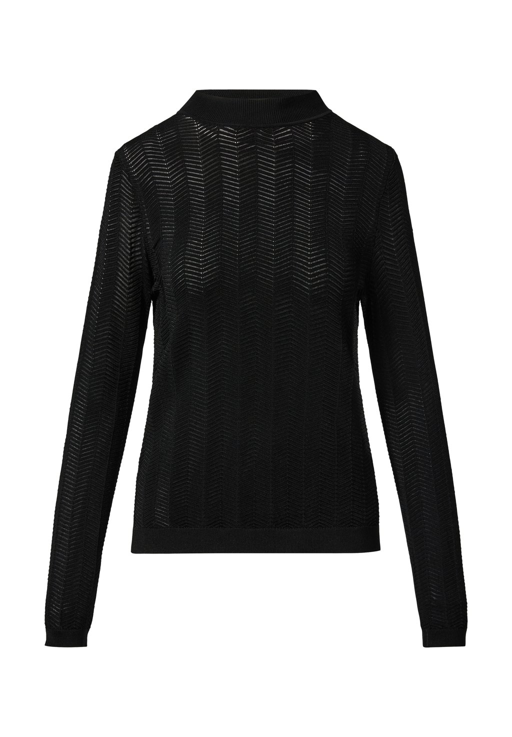 Джемпер MIT FISCHGRÄTMUSTER comma, черный 
Джемпер MIT FISCHGRÄTMUSTER comma, черный