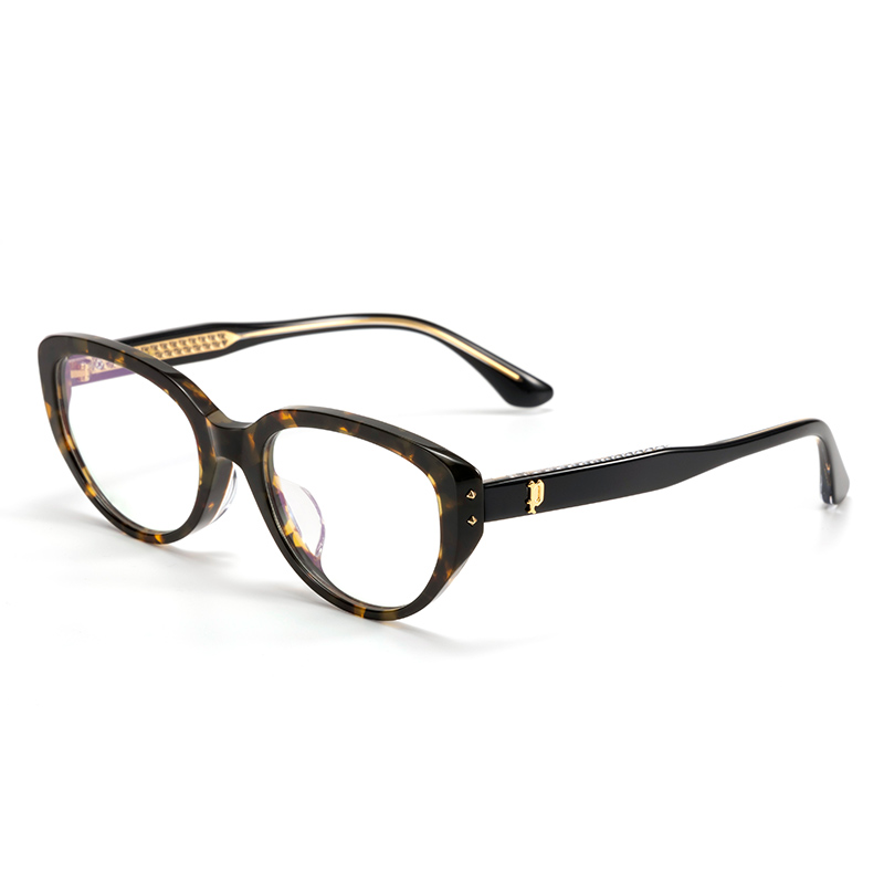 Police Овальная оправа для очков унисекс коричневая, VPLP69K-0897/Tortoiseshell