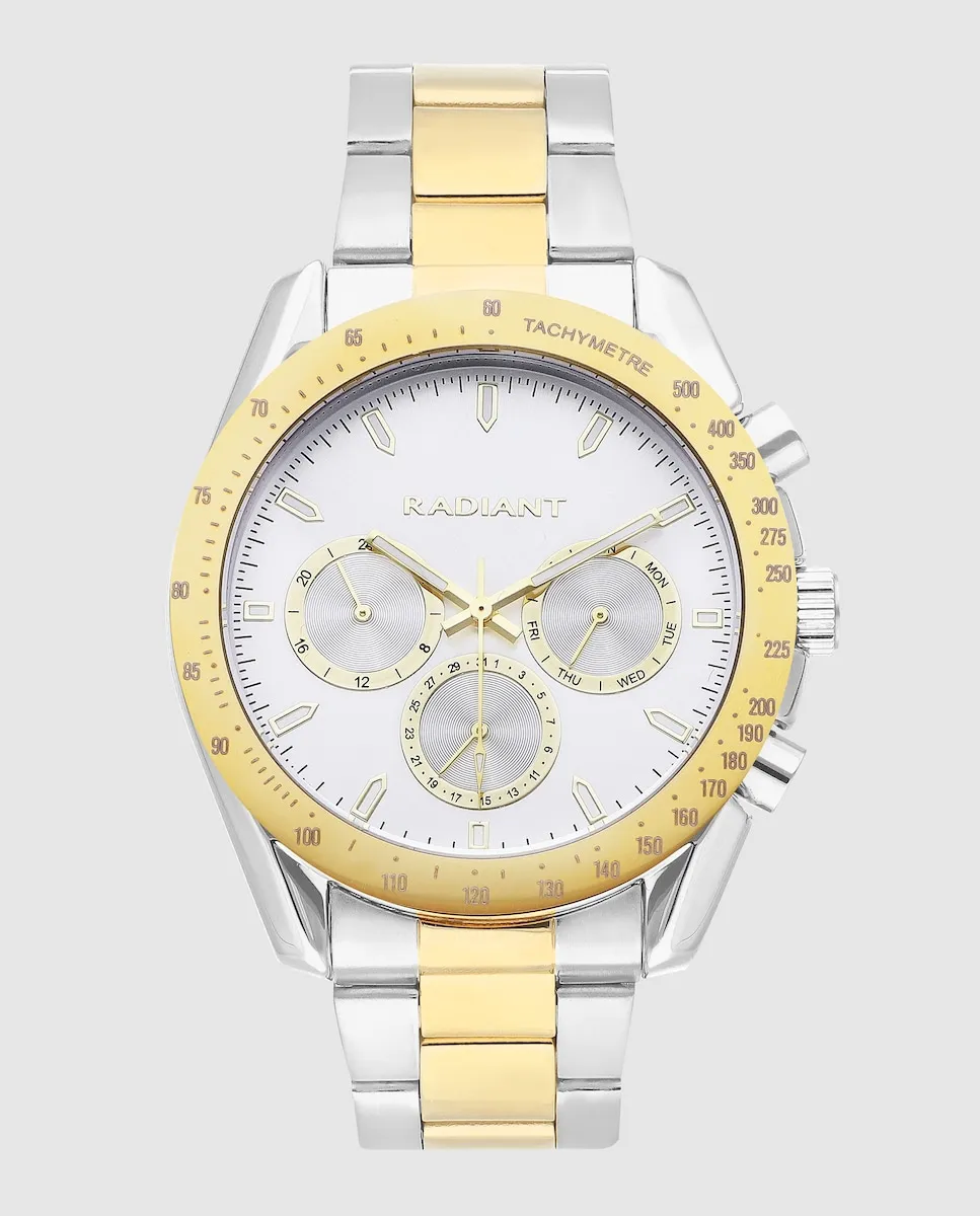 Мужские часы Marlon RA668705 из стали с двухцветным ремешком Radiant, серебряный
Мужские часы Marlon RA668705 из стали с двухцветным ремешком Radiant, серебряный