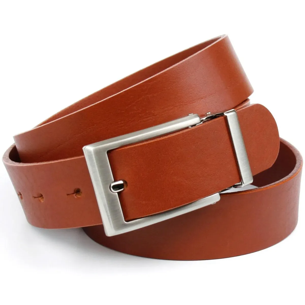 Кожаный ремень Anthoni Crown классического дизайна, цвет Cognac
Кожаный ремень Anthoni Crown классического дизайна, цвет Cognac