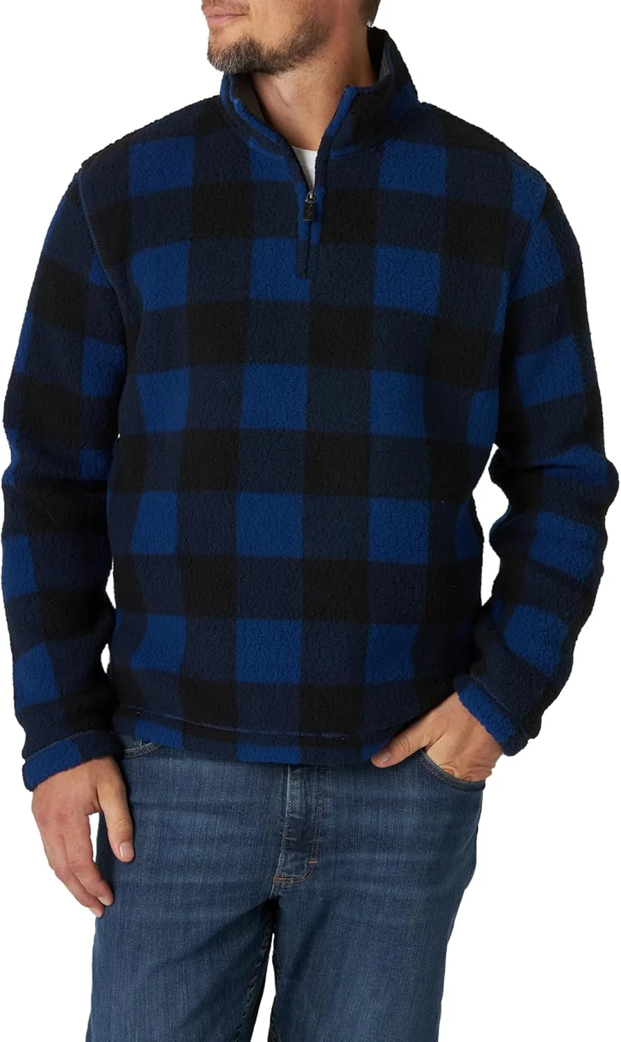 Wrangler Authentics мужская флисовая толстовка с молнией на четверть
Wrangler Authentics мужская флисовая толстовка с молнией на четверть