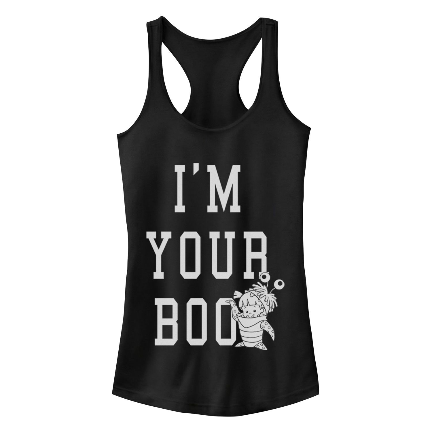 Юниоры Disney / Pixar Университет монстров Танк «Я твой Бу» Racerback Licensed Character
Юниоры Disney / Pixar Университет монстров Танк «Я твой Бу» Racerback Licensed Character
