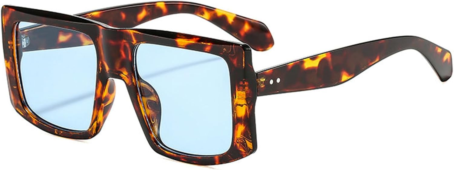 Willochra Модные солнцезащитные очки-пилот для женщин, плоская верхняя часть, заклепки, дизайнерские стильные квадратные солнцезащитные очки-щиток, винтажные очки с защитой от УФ-излучения UV400, C5
Willochra Модные солнцезащитные очки-пилот для женщин, плоская верхняя часть, заклепки, дизайнерские стильные квадратные солнцезащитные очки-щиток, винтажные очки с защитой от УФ-излучения UV400, C5