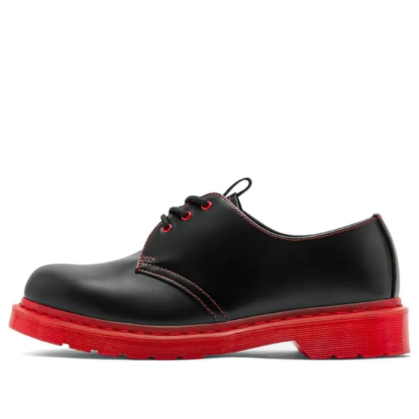 Кроссовки clot x 1461 'black red' Dr. Martens, черный 
Кроссовки clot x 1461 'black red' Dr. Martens, черный