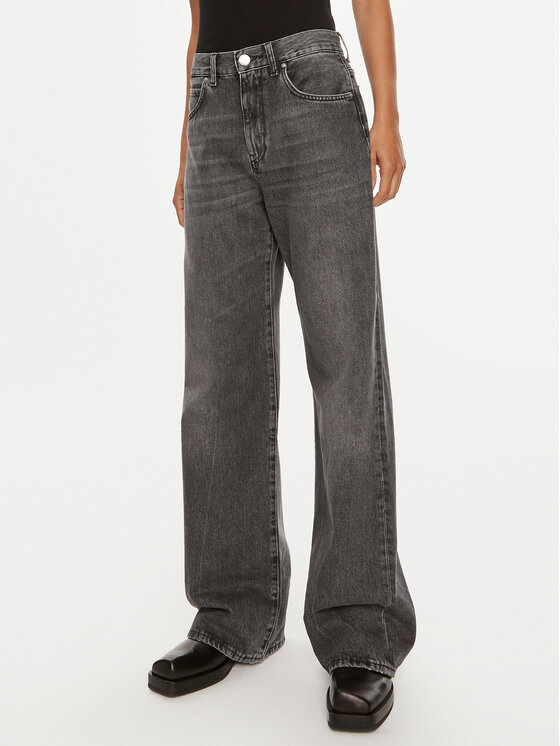 Джинсы wide leg Wanda 101733 A24X Pinko, серый
Джинсы wide leg Wanda 101733 A24X Pinko, серый