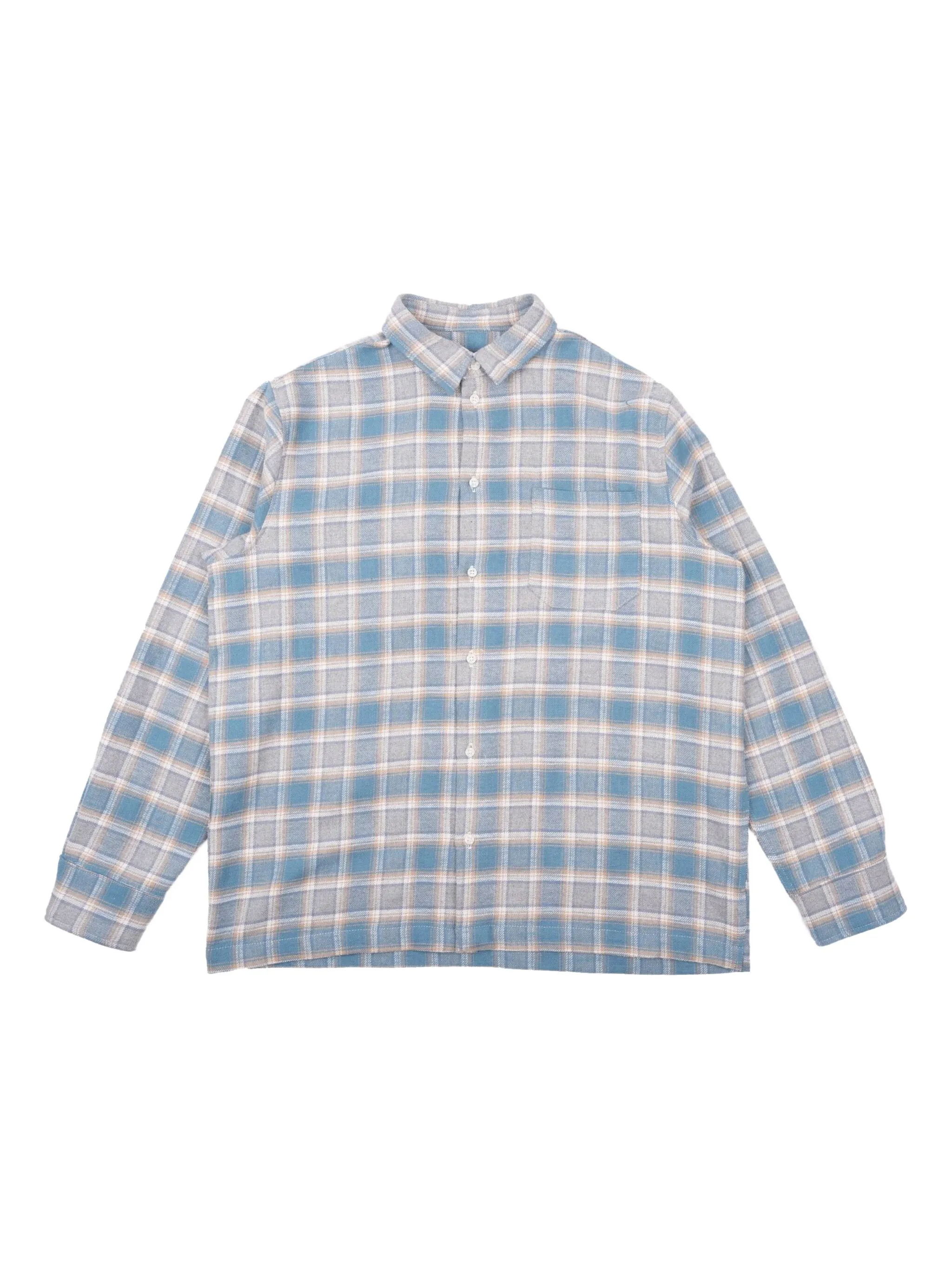 Клетчатая рубашка True Shirt с карманом Naked And Famous, синий
Клетчатая рубашка True Shirt с карманом Naked And Famous, синий