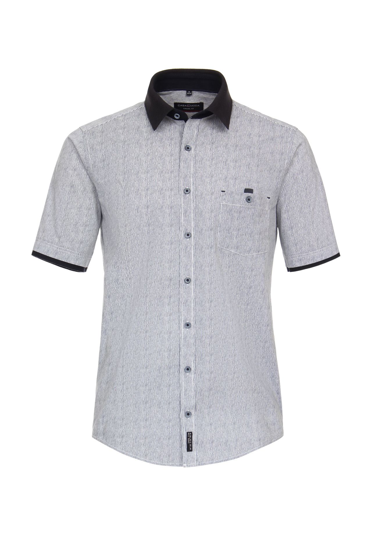 Мужская повседневная рубашка, с коротким рукавом, в полоску, повседневного кроя CASAMODA, светло-серый
Мужская повседневная рубашка, с коротким рукавом, в полоску, повседневного кроя CASAMODA, светло-серый