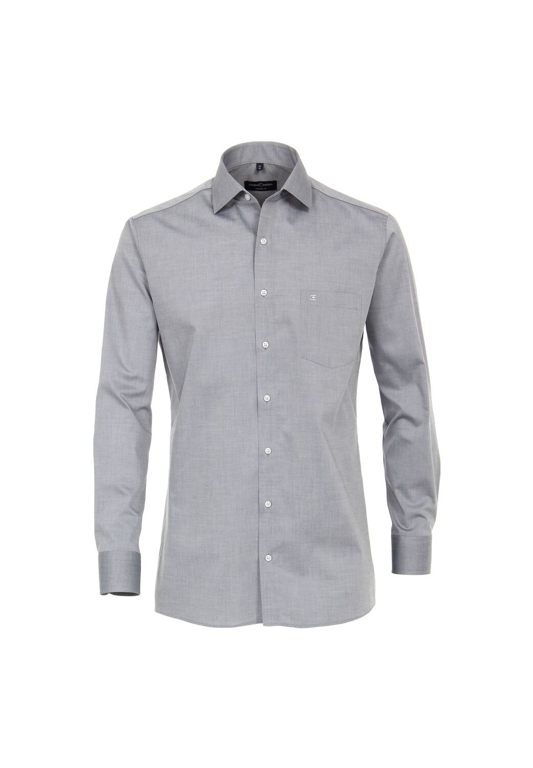 Мужская деловая рубашка с удлиненными рукавами, 69 см, однотонная, современного кроя CASAMODA, серый
Мужская деловая рубашка с удлиненными рукавами, 69 см, однотонная, современного кроя CASAMODA, серый