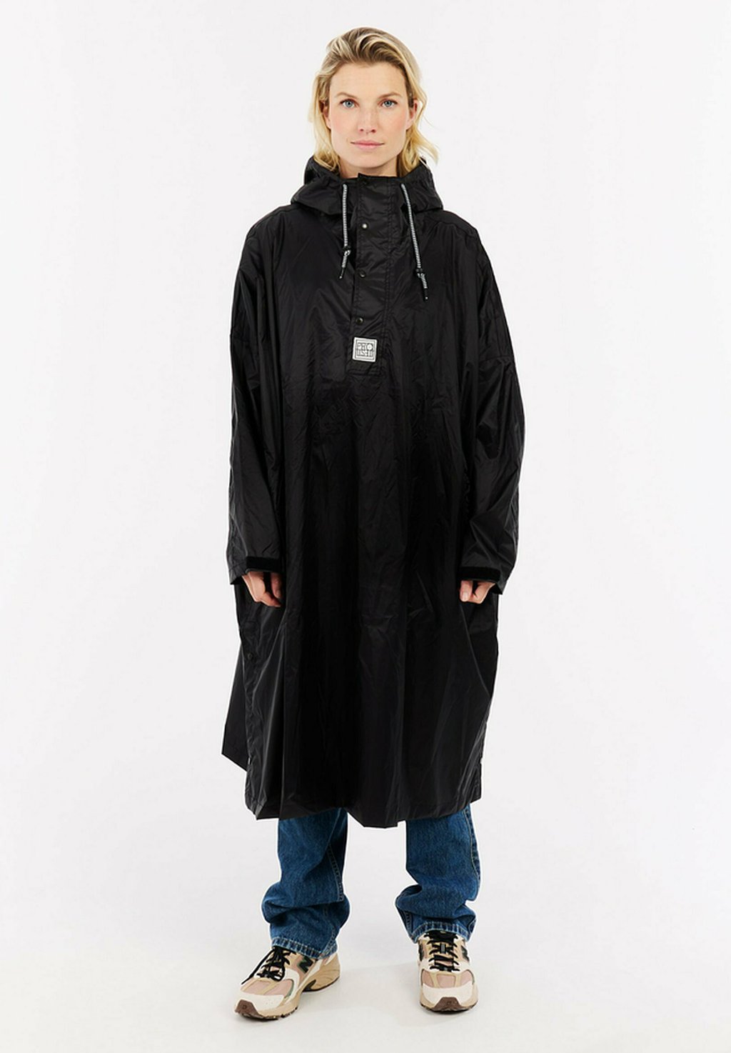 Водонепроницаемая куртка LAUGH RAIN PONCHO Protest, черный
Водонепроницаемая куртка LAUGH RAIN PONCHO Protest, черный