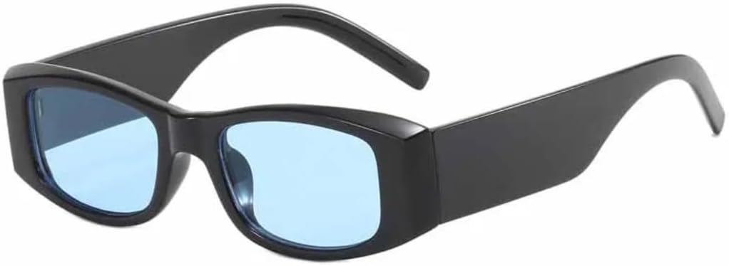 Солнцезащитные очки с защитой UV400 | Маленькая оправа, линзы конфетного цвета | Для женщин и мужчин, для занятий спортом на открытом воздухе и вождения DSVIGF, Black Blue
Солнцезащитные очки с защитой UV400 | Маленькая оправа, линзы конфетного цвета | Для женщин и мужчин, для занятий спортом на открытом воздухе и вождения DSVIGF, Black Blue