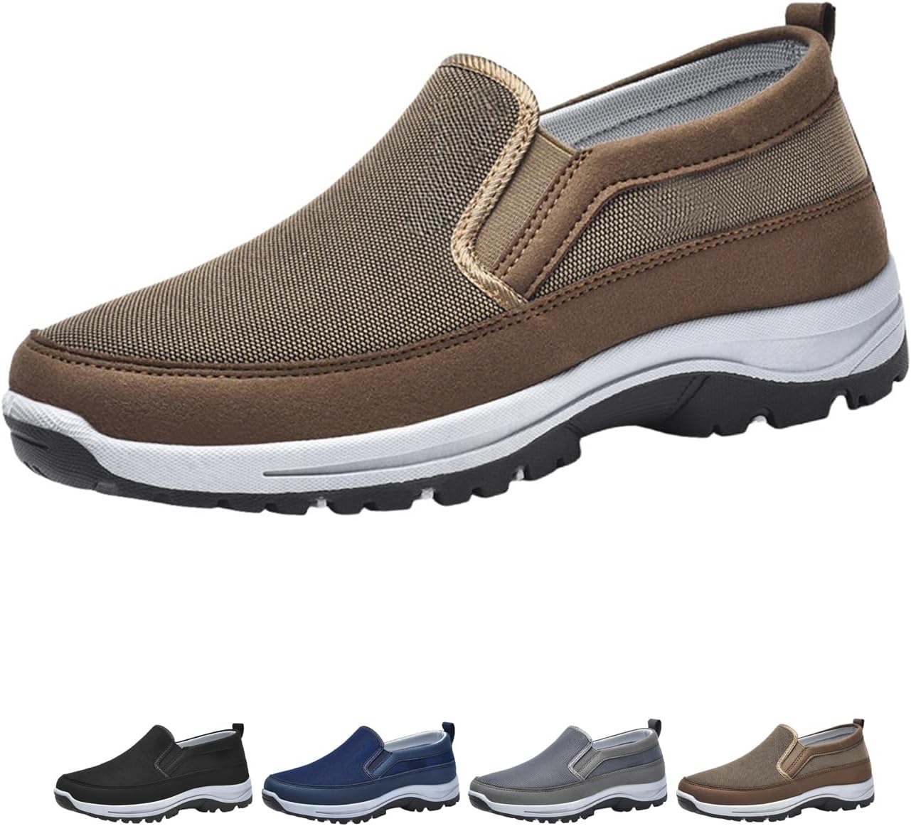 Мужская обувь Auguscare, мужские слипоны из ткани, комфортные дышащие кроссовки, повседневные нескользящие эспадрильи с поддержкой свода стопы Generic, синий
Мужская обувь Auguscare, мужские слипоны из ткани, комфортные дышащие кроссовки, повседневные нескользящие эспадрильи с поддержкой свода стопы Generic, синий