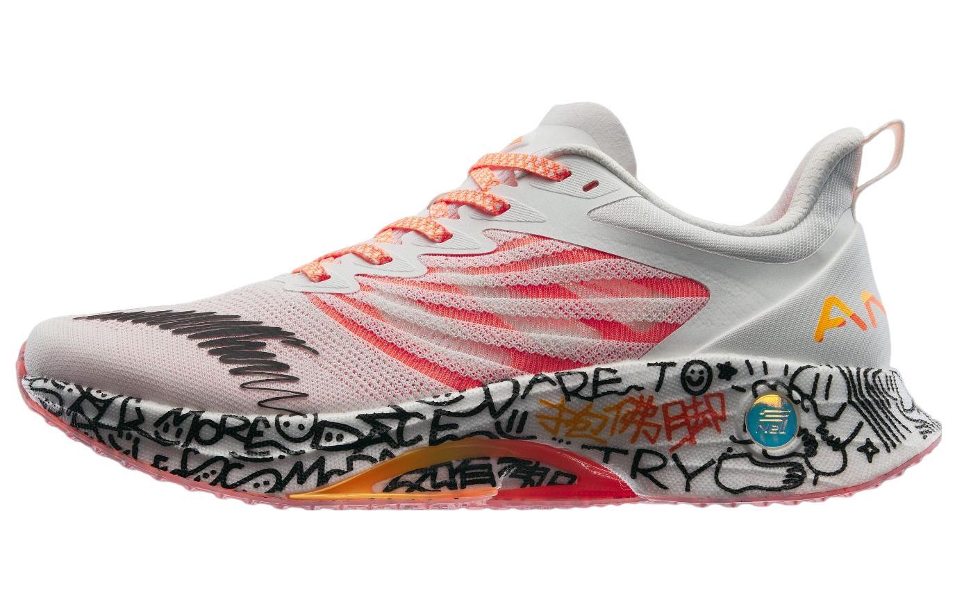 Кроссовки мужские MACH 3.0 с низким верхом, белые/розовые Anta
Кроссовки мужские MACH 3.0 с низким верхом, белые/розовые Anta