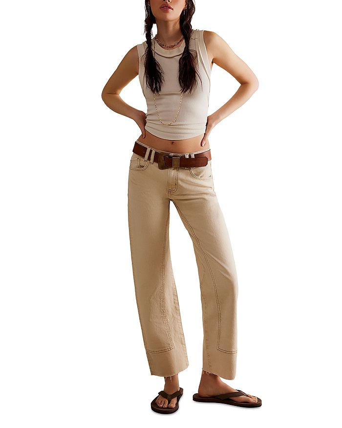 Прямые джинсы средней посадки Risk Taker в цвете экрю Free People, слоновая кость/кремовый
Прямые джинсы средней посадки Risk Taker в цвете экрю Free People, слоновая кость/кремовый