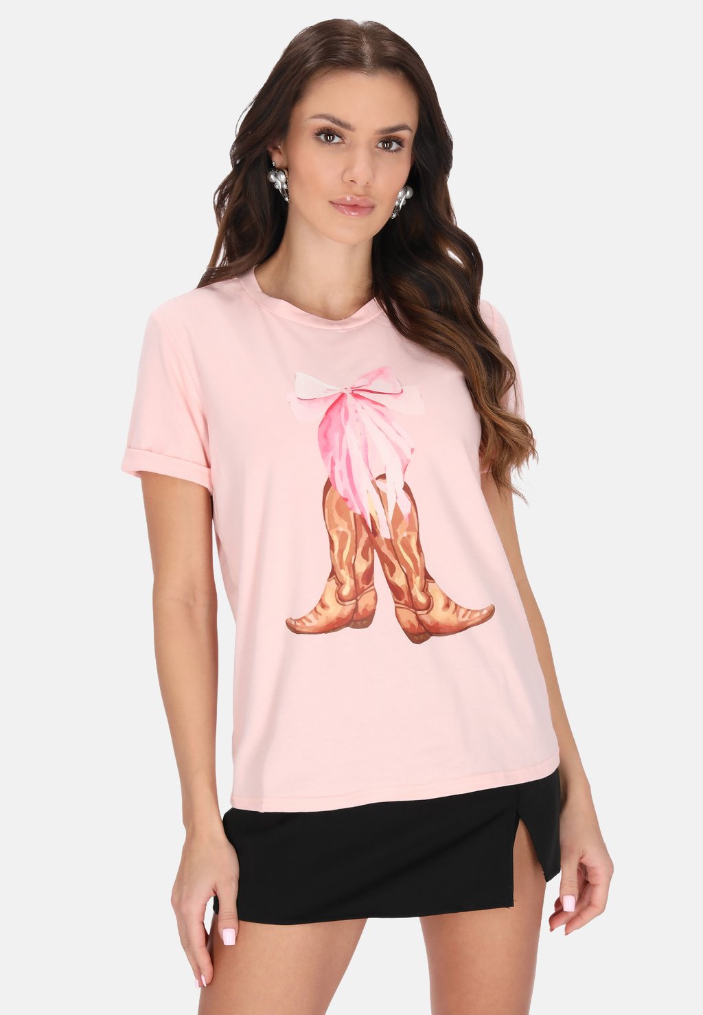 Футболка с принтом faina, розовый
Футболка с принтом faina, розовый