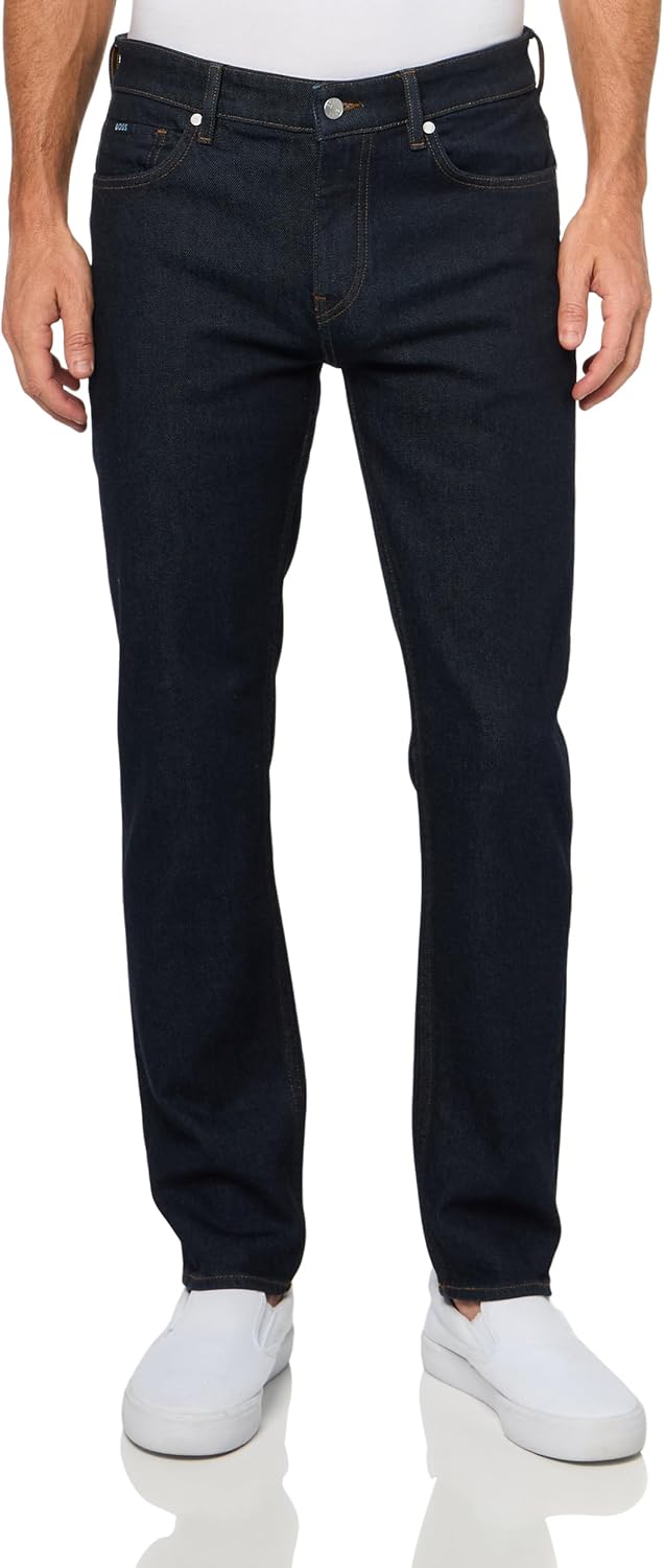 BOSS Мужские джинсы H-Delaware Slim Fit, Deep Navy Blue
BOSS Мужские джинсы H-Delaware Slim Fit, Deep Navy Blue