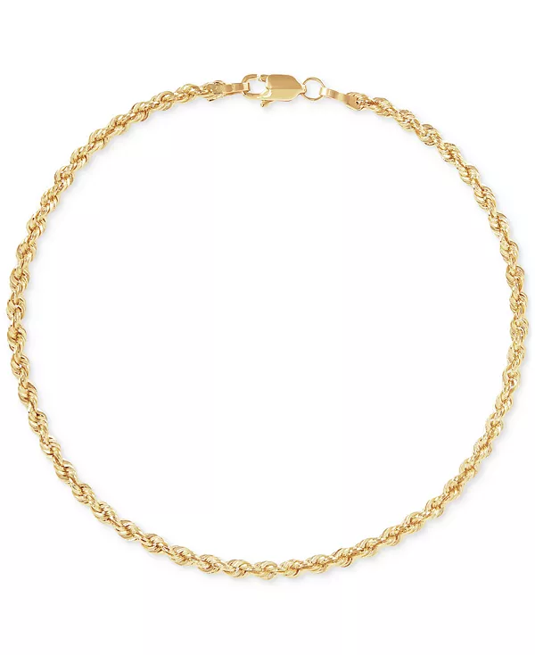 Легкий блестящий браслет-цепочка из 10-каратного золота Macy'S, gold
Легкий блестящий браслет-цепочка из 10-каратного золота Macy'S, gold