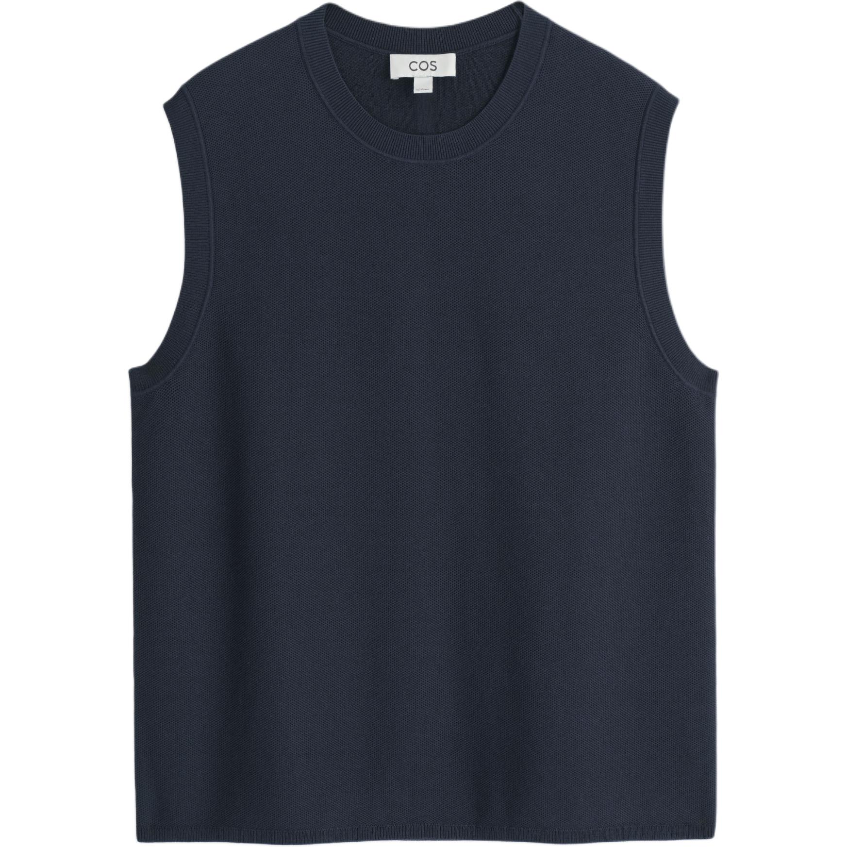 COS Мужская майка-алкоголичка Navy Blue
COS Мужская майка-алкоголичка Navy Blue