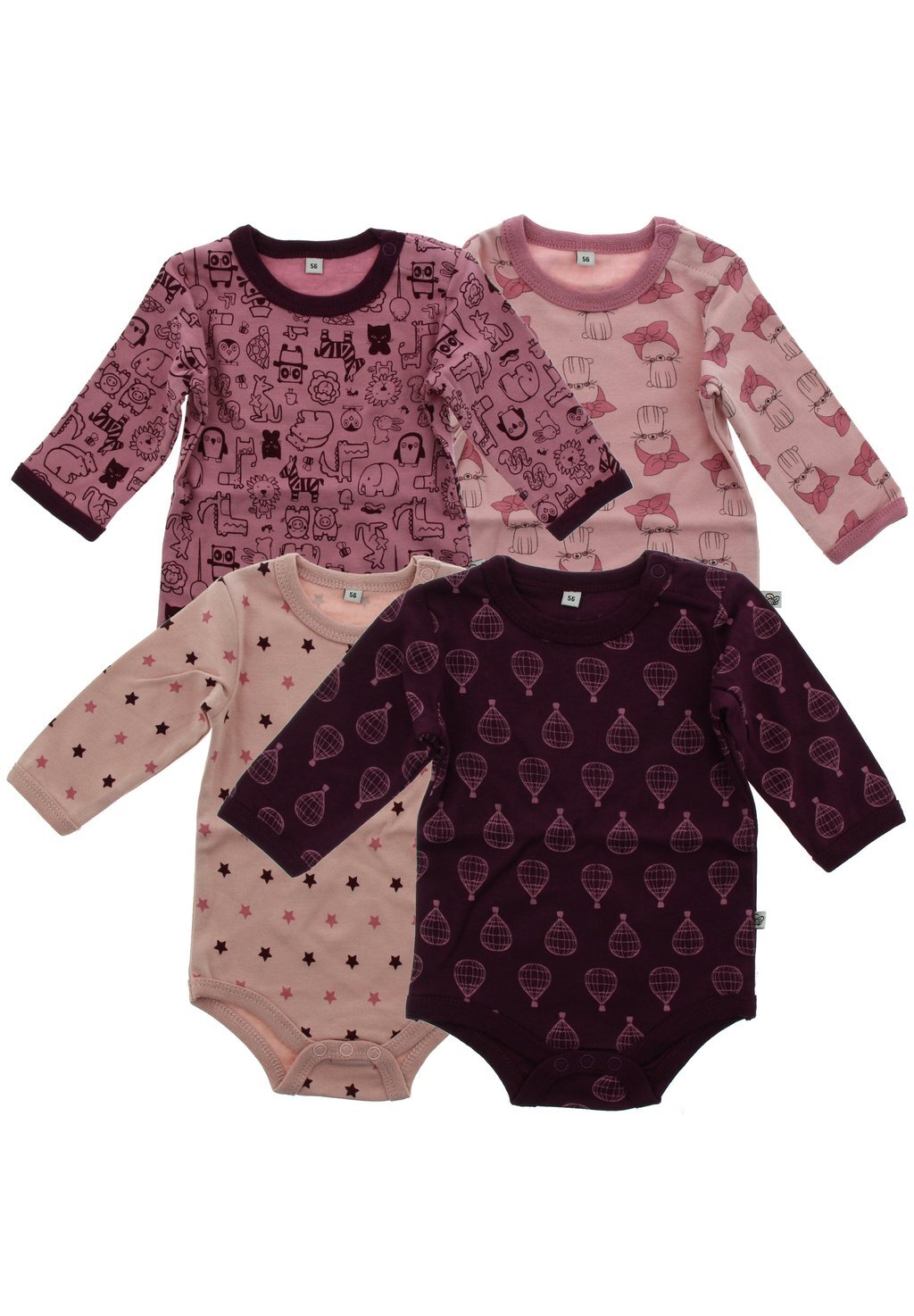 Боди 4-PACK UNISEX Pippi Made With Love, цвет lilac
Боди 4-PACK UNISEX Pippi Made With Love, цвет lilac