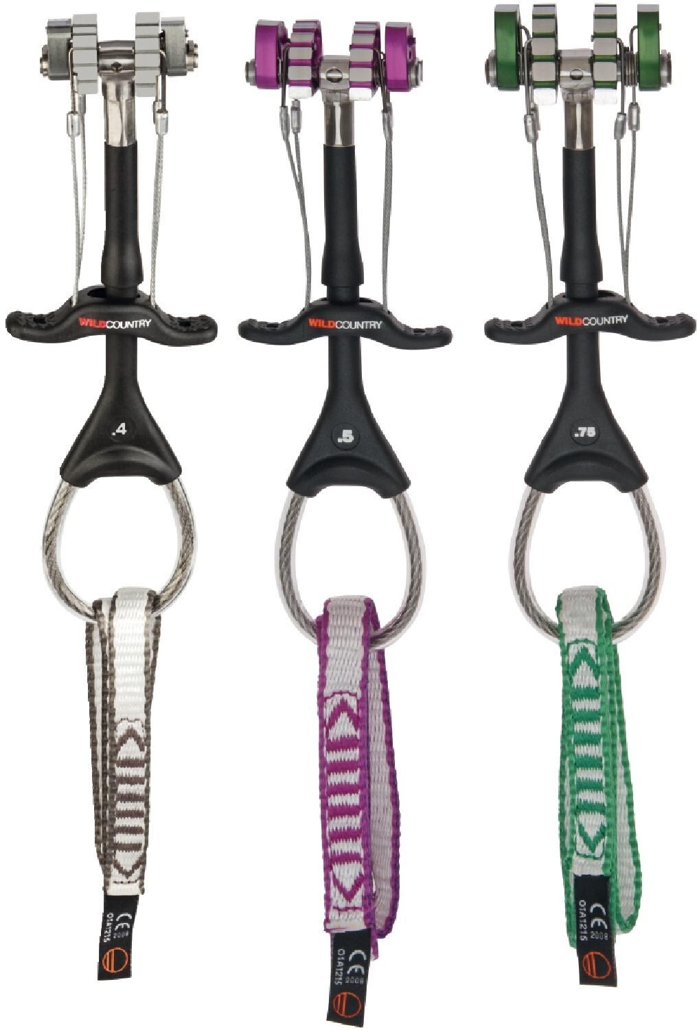 Набор камер для друзей — #0.4, 0.5, 0.75 Wild Country, мультиколор
Набор камер для друзей — #0.4, 0.5, 0.75 Wild Country, мультиколор