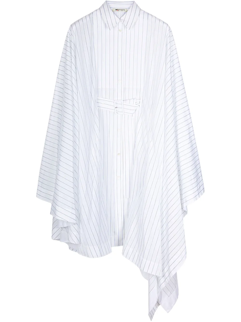 Платье-рубашка в полоску Ports 1961, белый
Платье-рубашка в полоску Ports 1961, белый