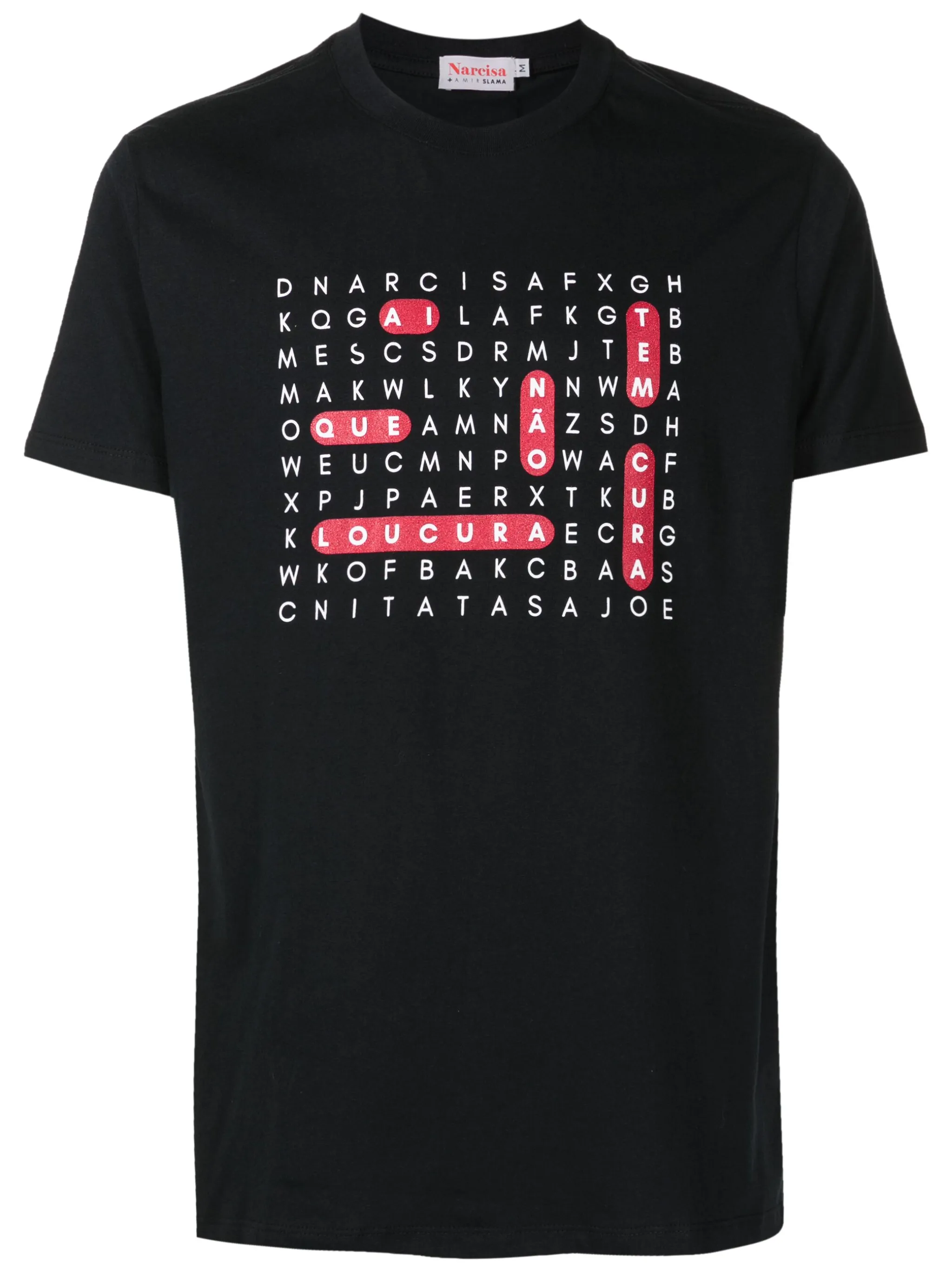 Футболка с графичным принтом Amir Slama, черный
Футболка с графичным принтом Amir Slama, черный