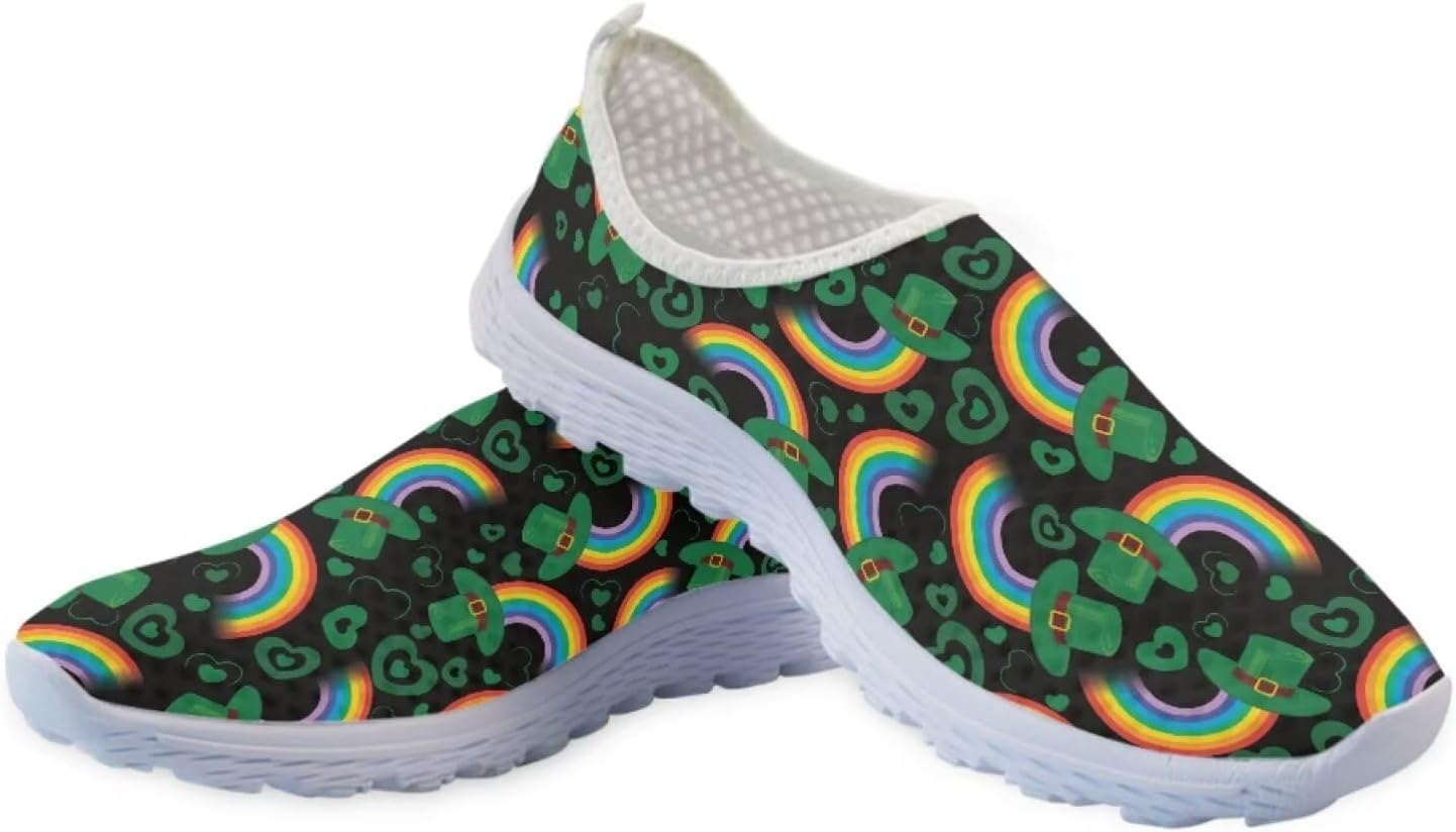 Кеды Belidome Slip On Clipper для женщин и мужчин, повседневная комфортная обувь для ходьбы и бега, St Patricks Day Love Heart Hat Rainbow
Кеды Belidome Slip On Clipper для женщин и мужчин, повседневная комфортная обувь для ходьбы и бега, St Patricks Day Love Heart Hat Rainbow