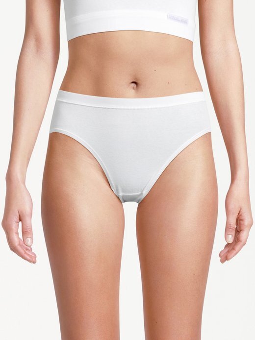 Трусики-Миди, 3 пары в тонкую рубчику Con-Ta, белый
Трусики-Миди, 3 пары в тонкую рубчику Con-Ta, белый