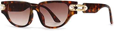 Модные ретро-солнцезащитные очки «кошачий глаз» для женщин, стильные солнцезащитные очки в маленькой оправе с жемчужным блеском и защитой от УФ-излучения UV400 MTZJH, C2
Модные ретро-солнцезащитные очки «кошачий глаз» для женщин, стильные солнцезащитные очки в маленькой оправе с жемчужным блеском и защитой от УФ-излучения UV400 MTZJH, C2