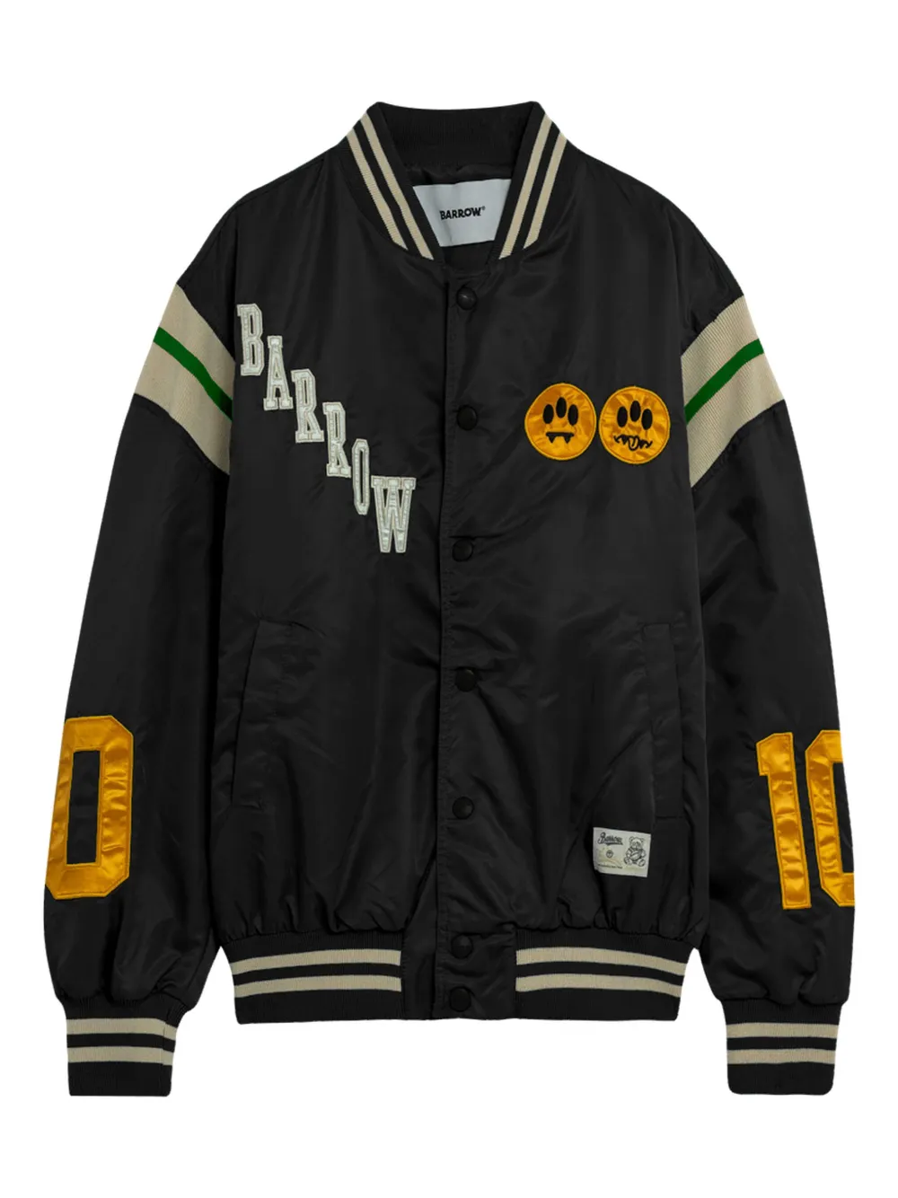 Бомбер с логотипом BARROW, черный
Бомбер с логотипом BARROW, черный