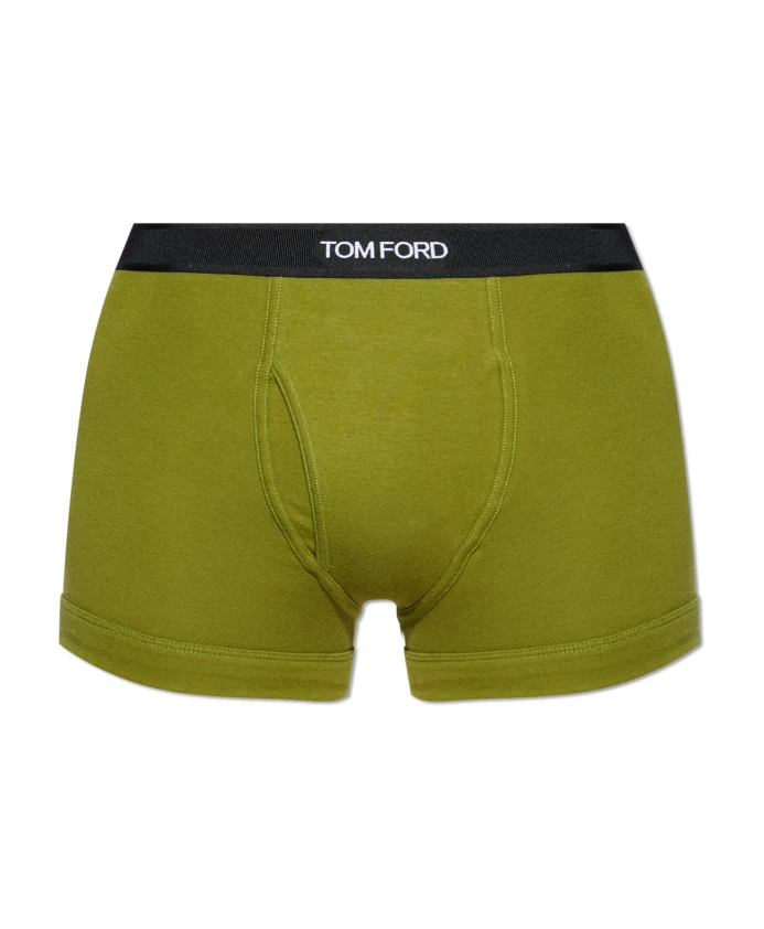 Хлопковые боксерские трусы Tom Ford, зеленый
Хлопковые боксерские трусы Tom Ford, зеленый