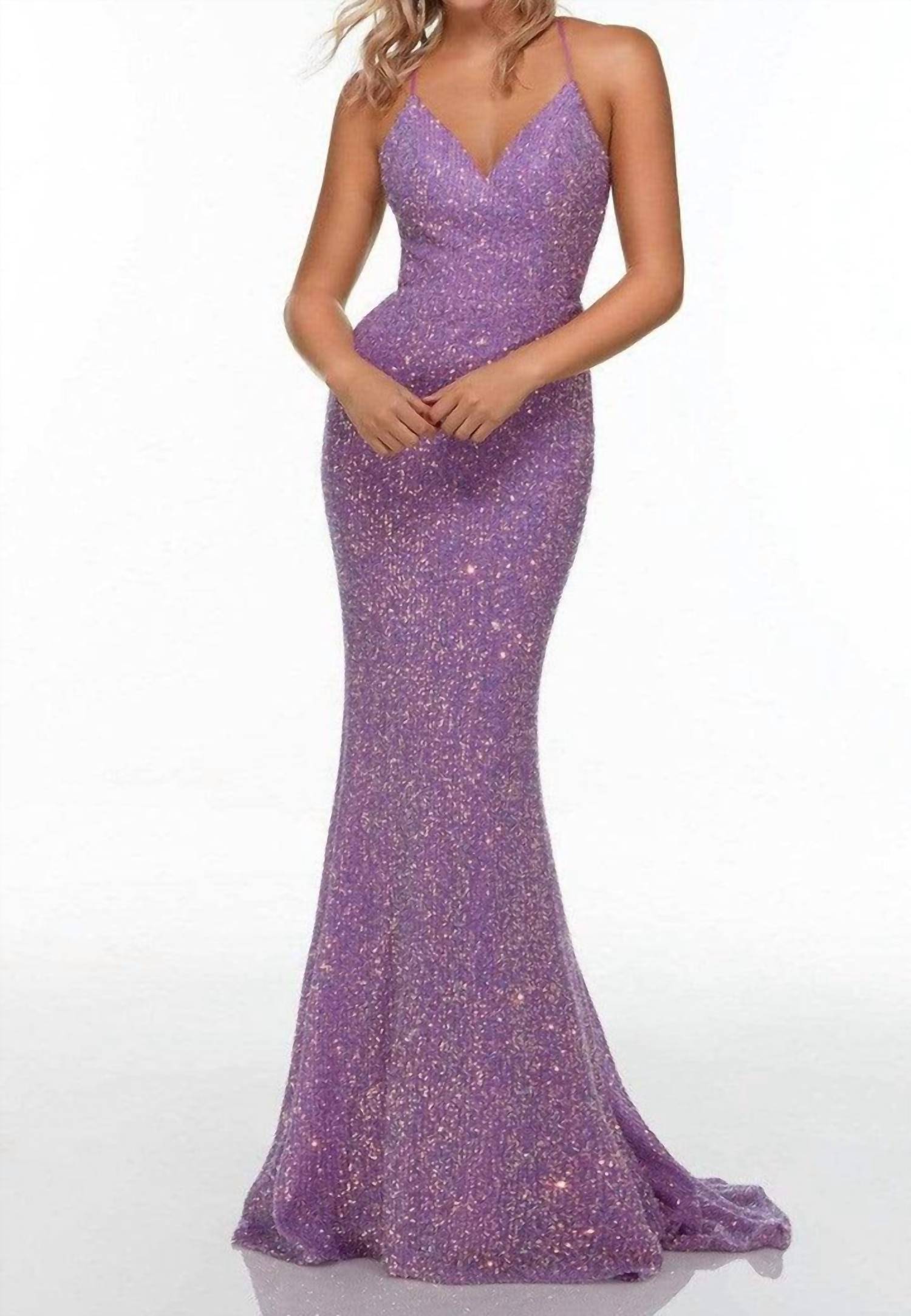 Платье-русалка с ремешками на спине в цвете единорога ALYCE PARIS, Unicorn
Платье-русалка с ремешками на спине в цвете единорога ALYCE PARIS, Unicorn