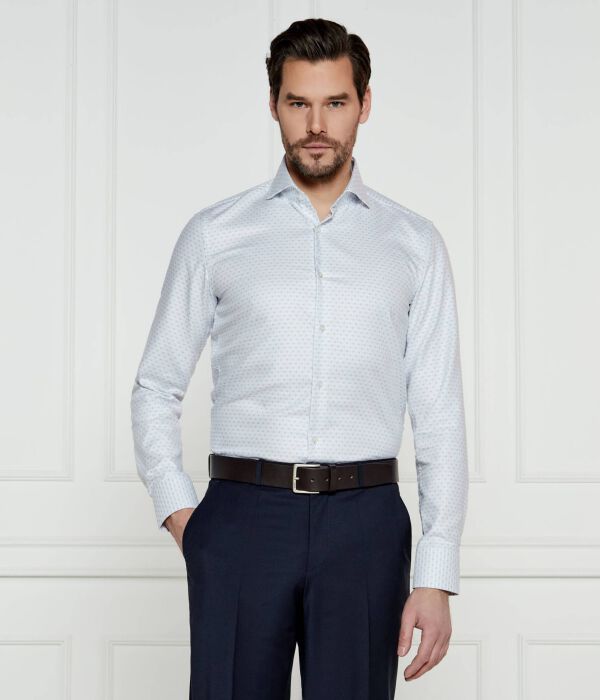 Рубашка мужская Boss хлопковая, белый
Рубашка мужская Boss хлопковая, белый