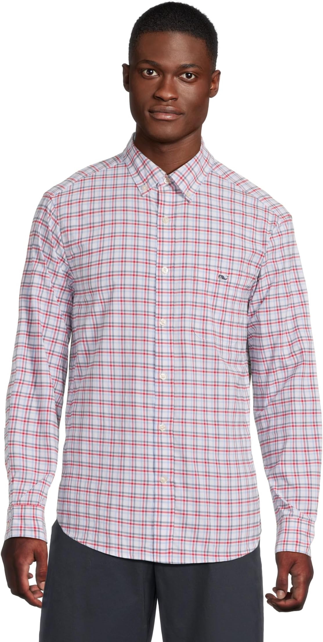 Мужская клетчатая рубашка Callwood Plaid Featherlight Performance Vineyard Vines, Lighthouse Red
Мужская клетчатая рубашка Callwood Plaid Featherlight Performance Vineyard Vines, Lighthouse Red